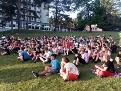 škola v přírodě - den první, 18. 6. 2022