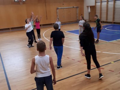 projektový den - sport - 26. 9. 2022