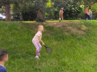 Sportovní odpoledne na školním hřišti