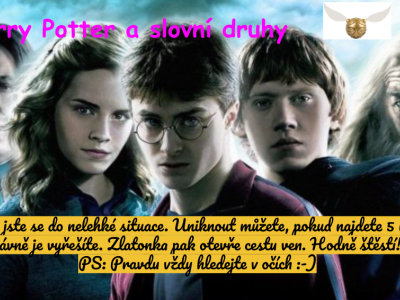 Únikovka na slovní druhy (20. 6. 2024)