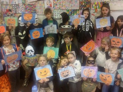 Halloween a návštěva lunaparku (31. 10. 2024)