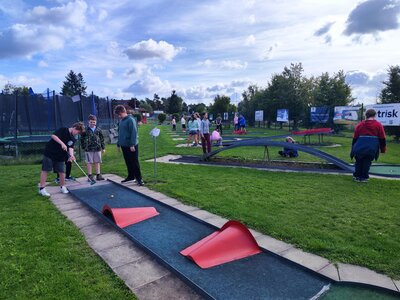 Projektový den - minigolf
